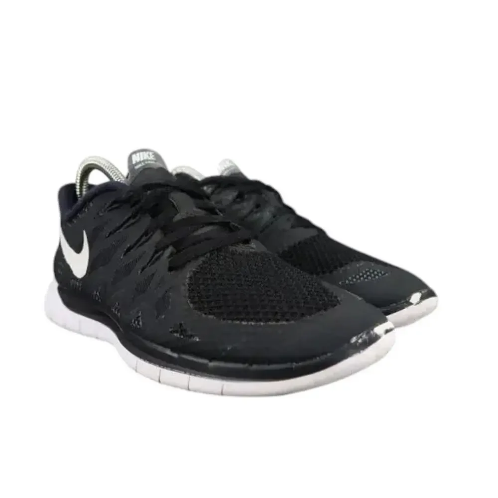 Nike Shoes Womens 7 Sneakers Athletic Free 5.0 Trainers Lifestyle Active Black